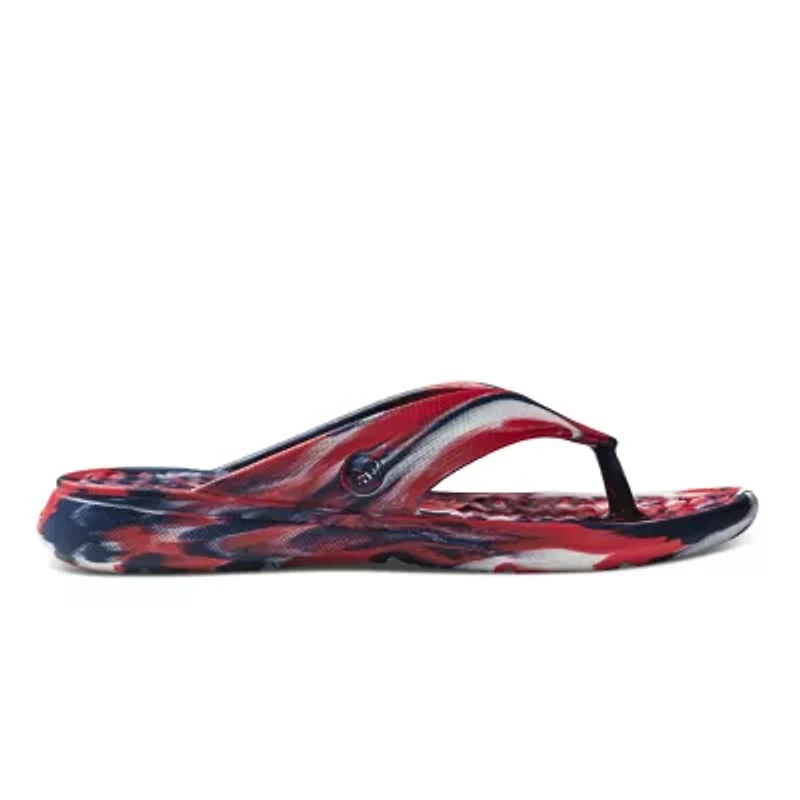 joybees® Unisex Adult Americana Collection Flip-Flops