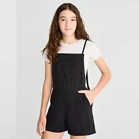 Thereabouts Little & Big Kid Girls Square Neck Sleeveless Romper Set
