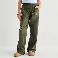 Thereabouts Little & Big Kid Girls Stretch Fabric Straight Cargo Pant