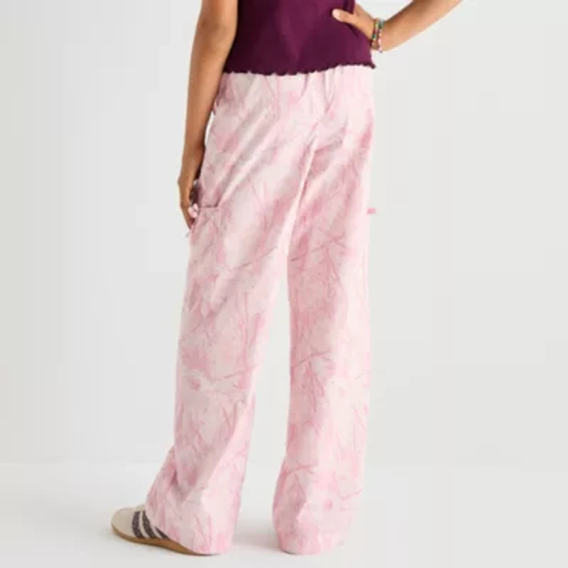 Thereabouts Little & Big Kid Girls Straight Cargo Pant