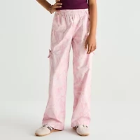 Thereabouts Little & Big Kid Girls Straight Cargo Pant
