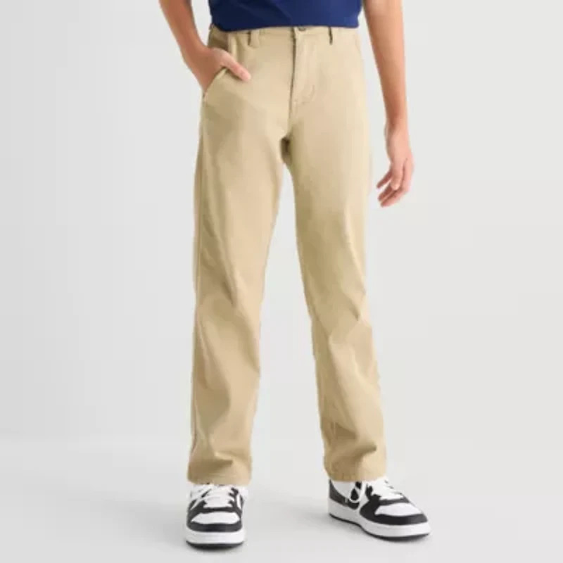 Thereabouts Little & Big Kid Boys Straight Regular Fit Flat Front Pant