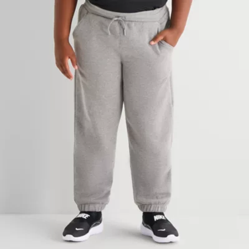 Xersion Little & Big Kid Boys Mid Rise Regular Fit Fleece Jogger Pant