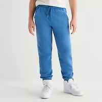 Xersion Little & Big Kid Boys Mid Rise Regular Fit Fleece Jogger Pant