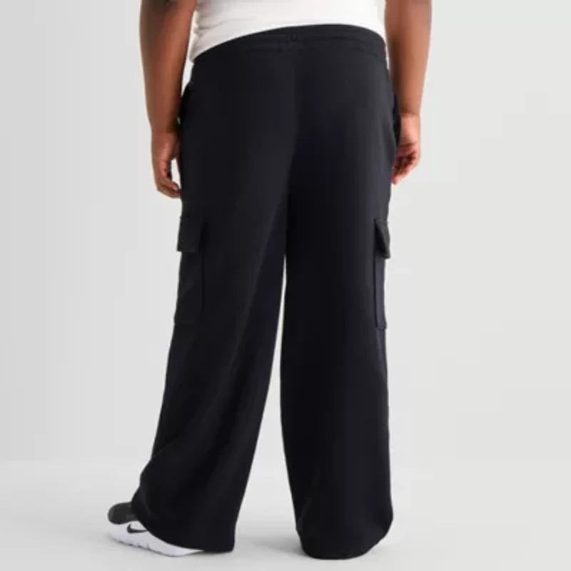 Xersion Little & Big Kid Boys Wide Leg Active Fleece Cargo Pant