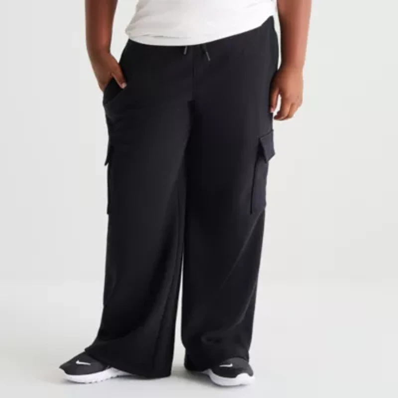 Xersion Little & Big Kid Boys Wide Leg Active Fleece Cargo Pant
