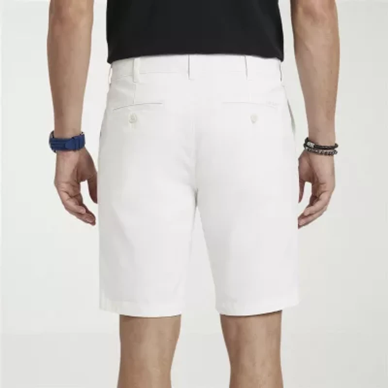 IZOD Saltwater Mens 7" Stretch Fabric Chino Short