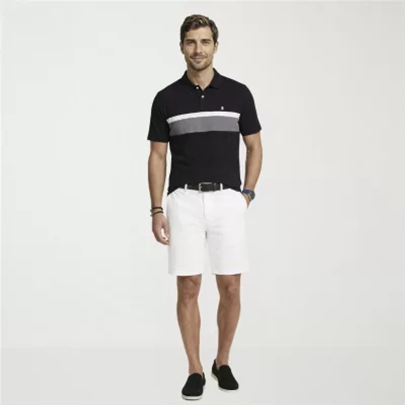 IZOD Saltwater Mens 7" Stretch Fabric Chino Short