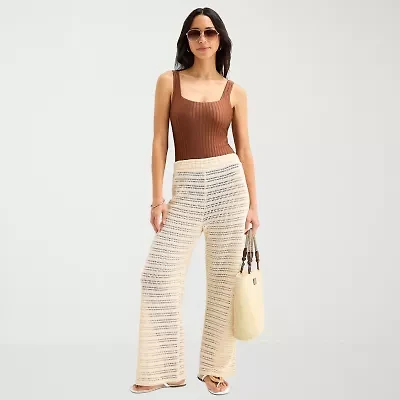 Mynah Womens Striped Swim Pants