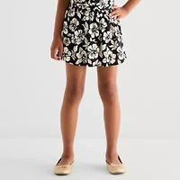 Thereabouts Little & Big Kid Girls High Rise Micro Skort