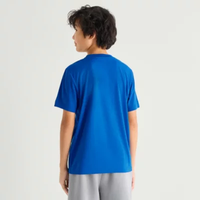 Xersion Little & Big Kid Boys Crew Neck Short Sleeve Regular Fit Graphic T-Shirt