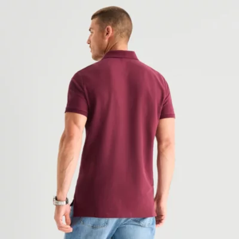 U.S. Polo Assn. Ultimate Pique Stretch Mens Classic Fit Short Sleeve Shirt