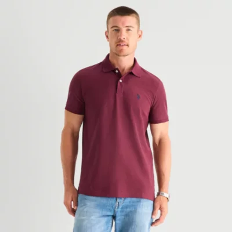 U.S. Polo Assn. Ultimate Pique Stretch Mens Classic Fit Short Sleeve Shirt