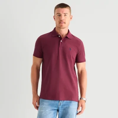 U.S. Polo Assn. Ultimate Pique Stretch Mens Classic Fit Short Sleeve Shirt