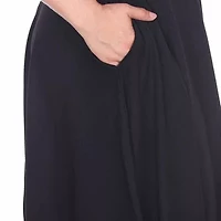 White Mark Tasmin Womens Plus Stretch Fabric Mid Rise Midi Flared Skirt
