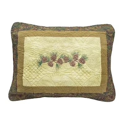 Donna Sharp Cabin Raising Pinecone Pillow Sham