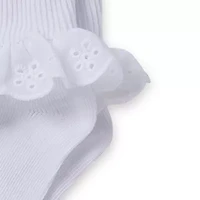 Okie Dokie Toddler Girls 5 Pair Turncuff Socks