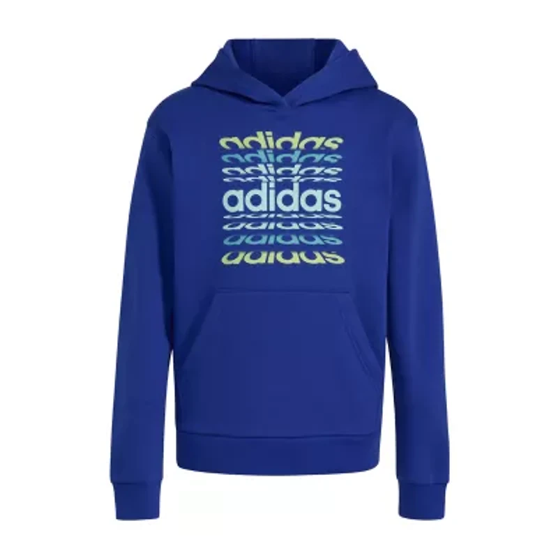 adidas Little Boys Long Sleeve Active Hoodie