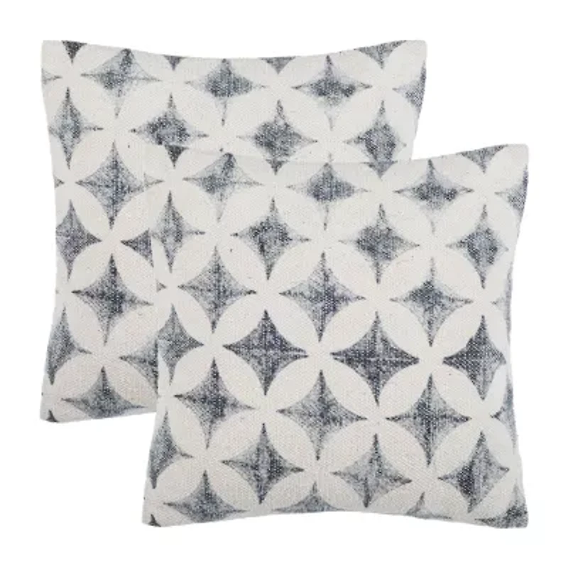 Safavieh Kalen 2-pc. Square Throw Pillow