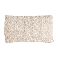 Safavieh Chunky Knit Rectangular Throw Pillow