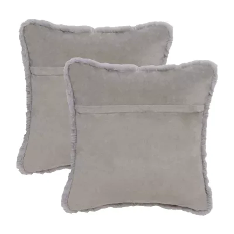 Safavieh Flayn 2-pc. Square Throw Pillow