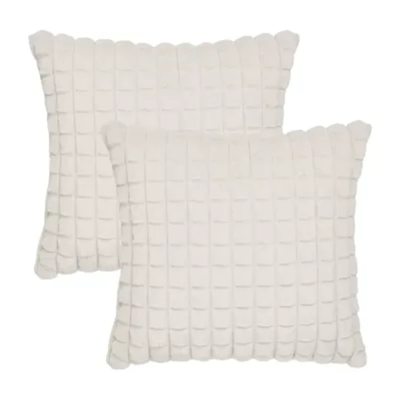 Safavieh Chess 2 Pack Square Throw Pillow