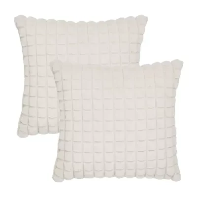 Safavieh Chess 2 Pack Square Throw Pillow