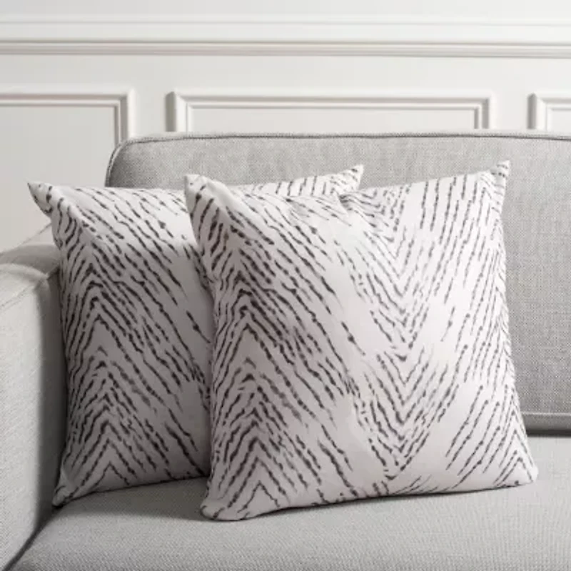 Safavieh Zecora 2 Pack Square Throw Pillow