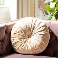 Safavieh Caramia Round Throw Pillow