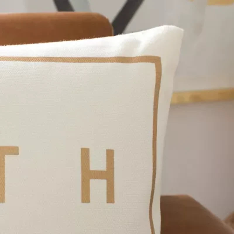 Safavieh Faith Square Throw Pillow