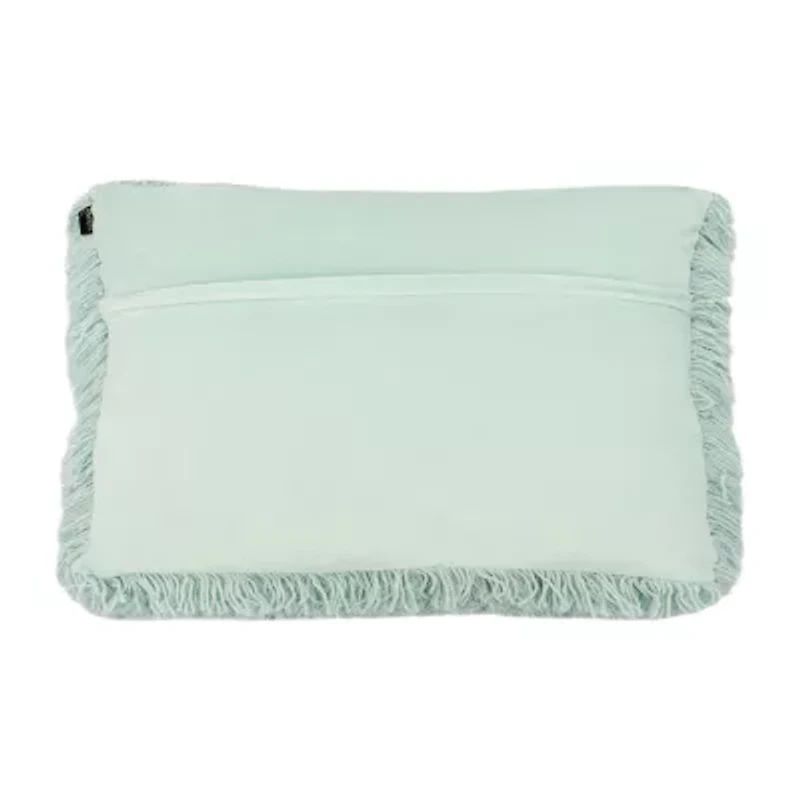 Safavieh Shag Modish Metallic Rectangular Throw Pillow