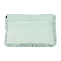 Safavieh Shag Modish Metallic Rectangular Throw Pillow