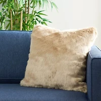 Safavieh Adanna Fur Square Throw Pillow