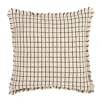 Safavieh Raie Linen Square Throw Pillow