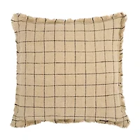 Safavieh Alita Linen Square Throw Pillow