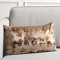 Safavieh Edmee Metallic Rectangular Throw Pillow