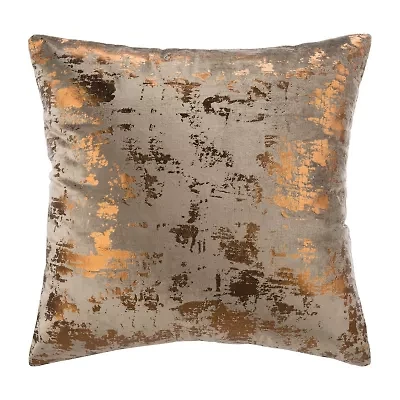 Safavieh Edmee Metallic Square Throw Pillow