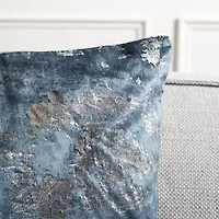 Safavieh Edmee Metallic Square Throw Pillow