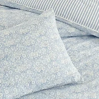 Peri Home Ikat Eyelet 3-pc. Midweight Down Alternative Comforter Set