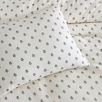 Peri Home Gauze Printed 3-pc. Midweight Down Alternative Comforter Set