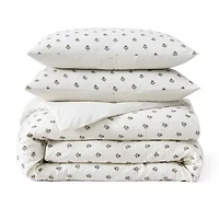 Peri Home Gauze Printed 3-pc. Midweight Down Alternative Comforter Set