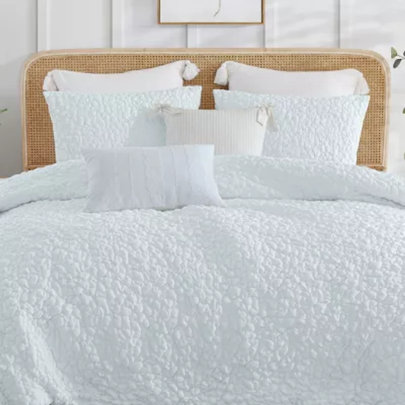 Peri Home Floral Bubble 3-pc. Midweight Down Alternative Comforter Set
