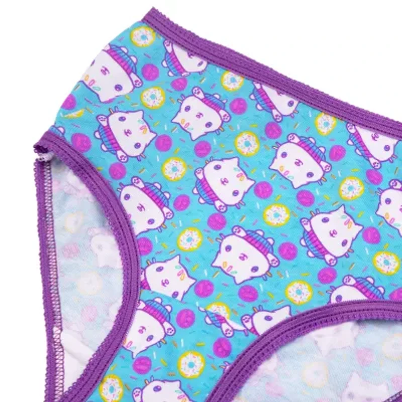 Toddler Girls Gabby's Dollhouse 7 Pack Brief Panty Tgup1826