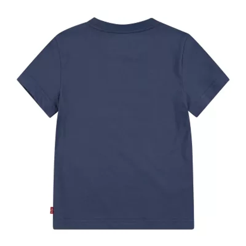 Levi's® Little Boys Crew Neck Short Sleeve Regular Fit Graphic T-Shirt