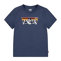 Levi's® Little Boys Crew Neck Short Sleeve Regular Fit Graphic T-Shirt