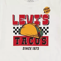 Levi's Little Boys Crew Neck Short Sleeve Regular Fit Graphic T-Shirt