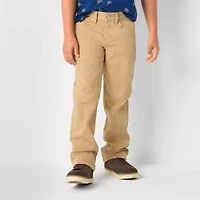 Thereabouts Little & Big Boys Adjustable Waist Stretch Fabric Straight Leg Jean