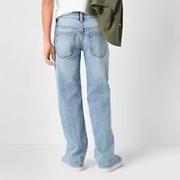 Thereabouts Little & Big Kid Boys Adjustable Waist Mid Rise Straight Leg Jean