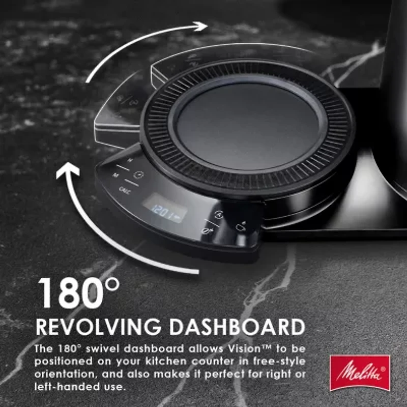 Melitta 12-Cup Luxe Drip Coffee Maker