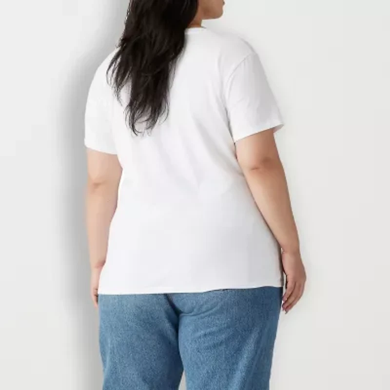 Levi's® Women's Plus Crew Neck Short Sleeve T-Shirt